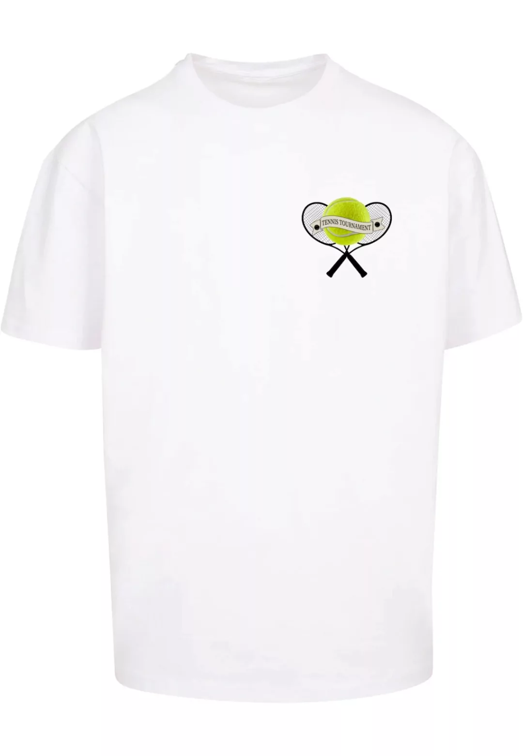 Merchcode T-Shirt "Merchcode Herren Tennis Tournament Heavy Oversized Tee" günstig online kaufen