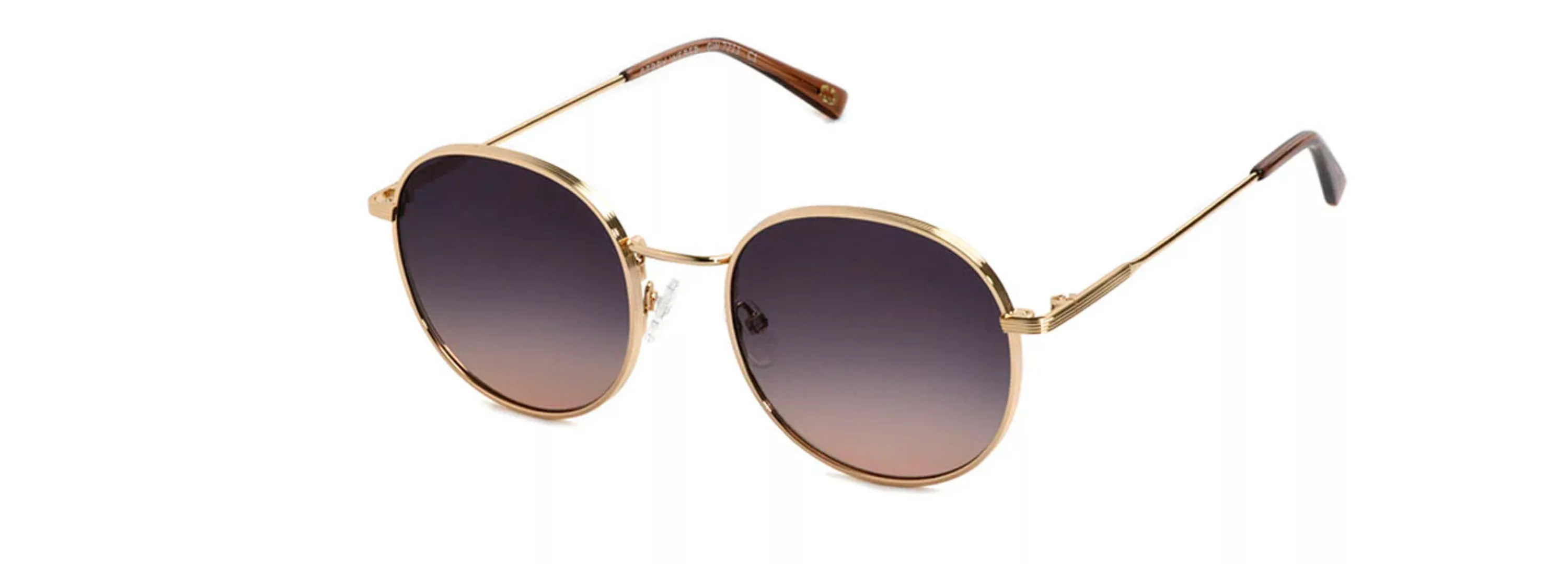 GERRY WEBER Sonnenbrille, Runde Damenbrille, Vollrand, Edelstahl günstig online kaufen