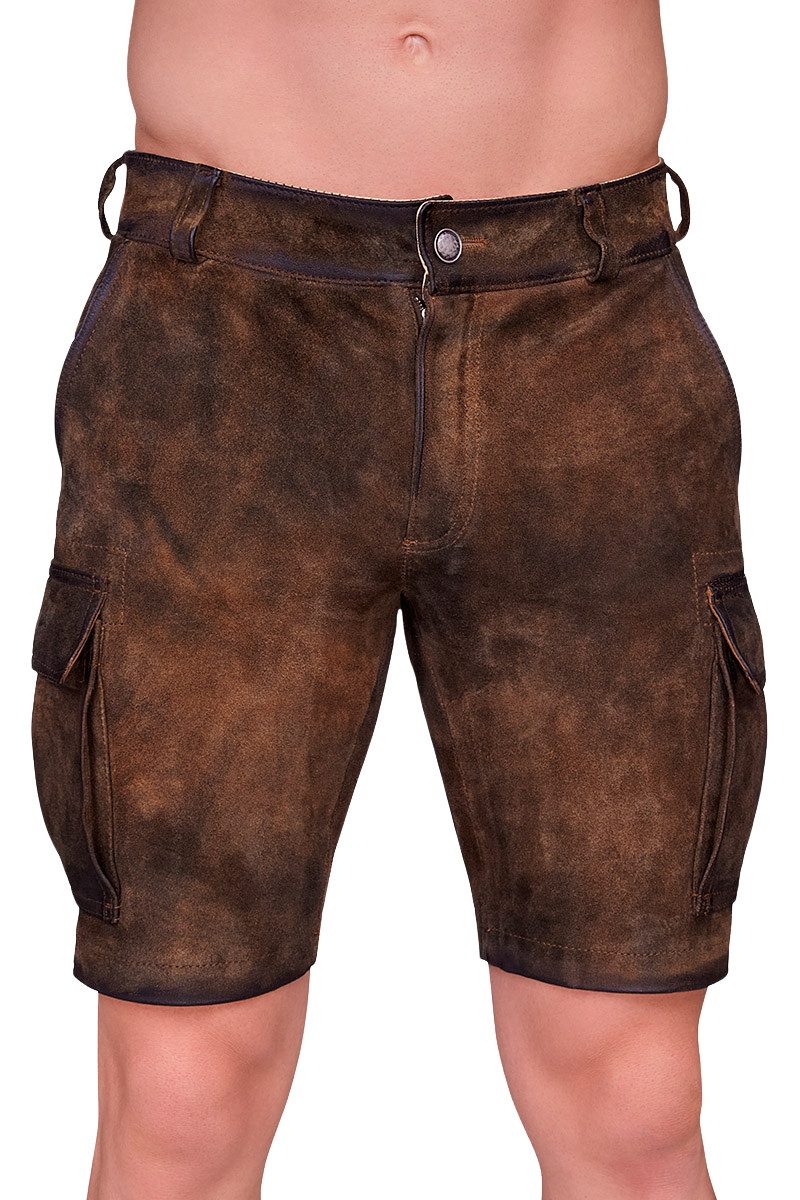 Maddox Trachtenlederhose Lederhose Herren kurz - günstig online kaufen