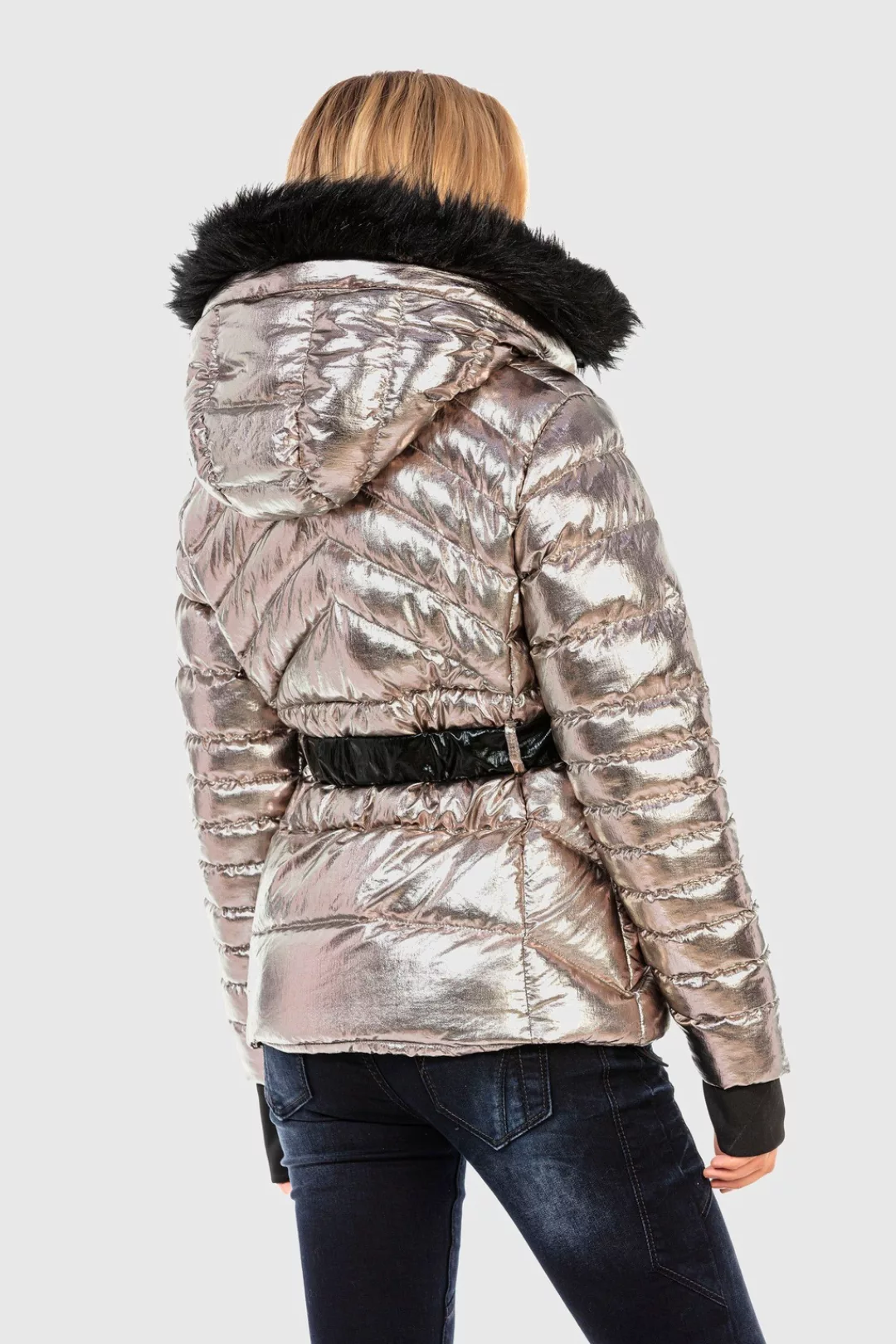 Cipo & Baxx Winterjacke "WINTER JACKET", mit Kapuze, modernes Design mit ho günstig online kaufen