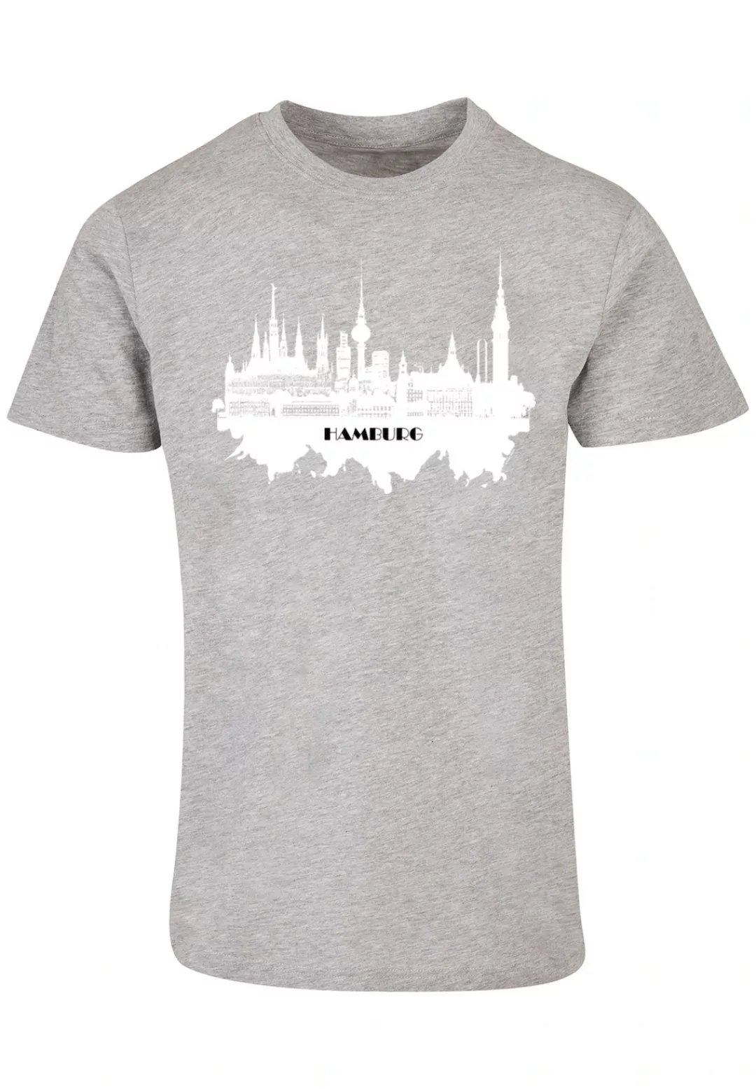 F4NT4STIC T-Shirt "Cities Collection - Hamburg skyline", Print günstig online kaufen