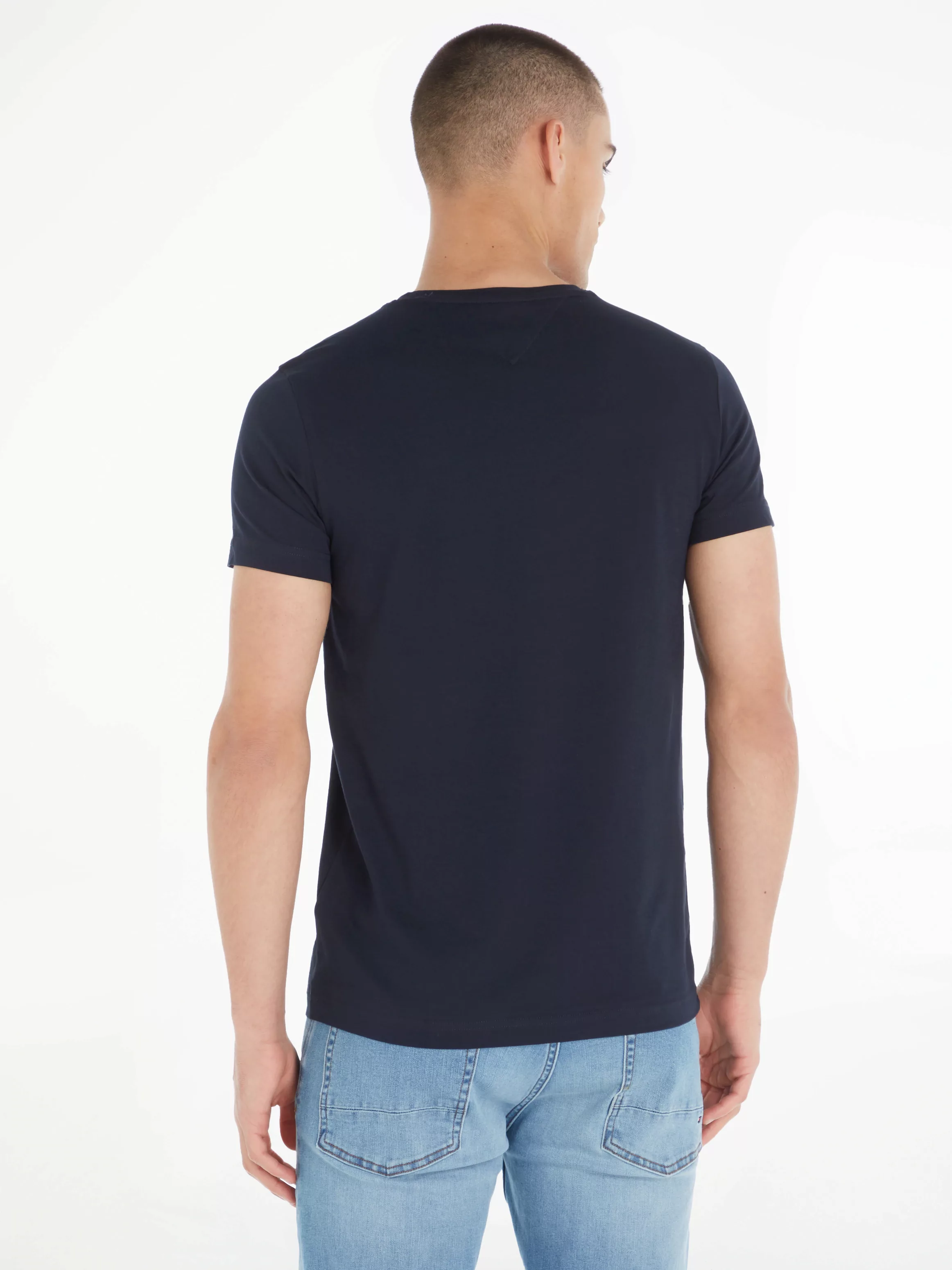 Tommy Hilfiger T-Shirt T-Shirt RH Stretch Slim günstig online kaufen