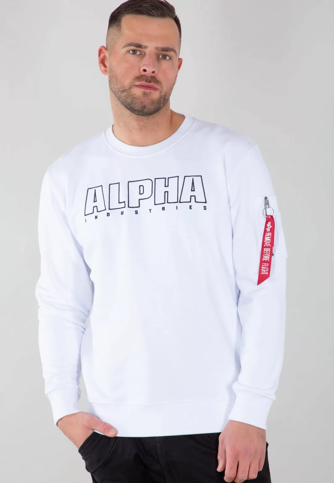 Alpha Industries Sweater "ALPHA INDUSTRIES Men - Sweatshirts Alpha Embroide günstig online kaufen