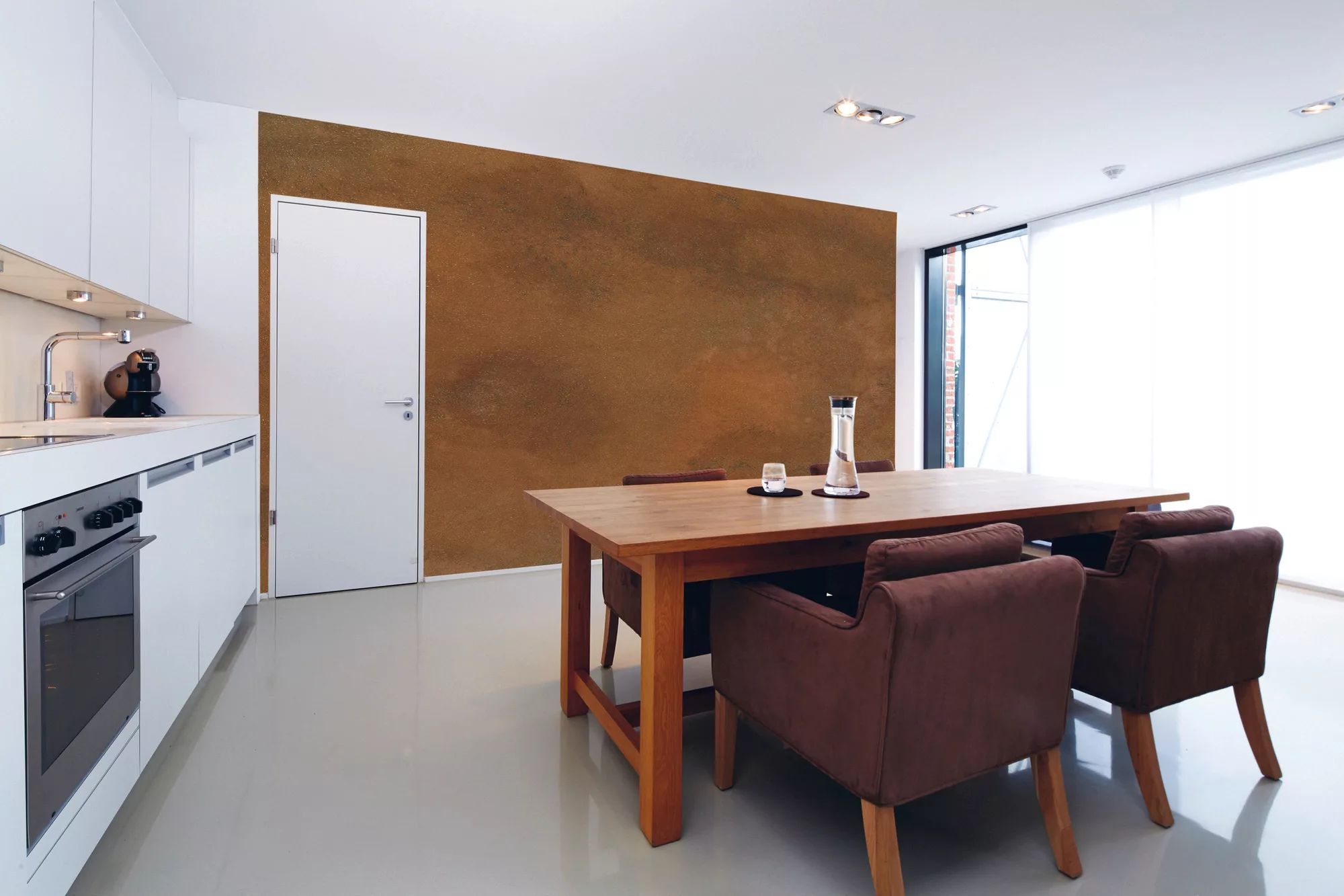 Architects Paper Fototapete »Rusted Plate«, Vlies, Wand, Schräge günstig online kaufen