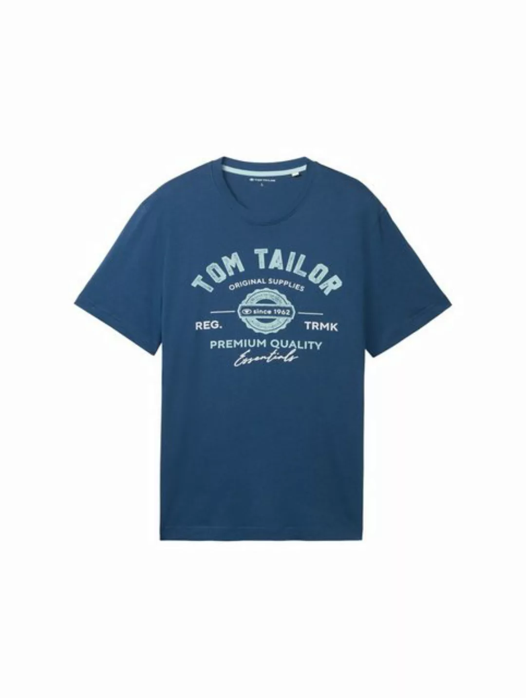 TOM TAILOR T-Shirt mit großem Logofrontprint günstig online kaufen