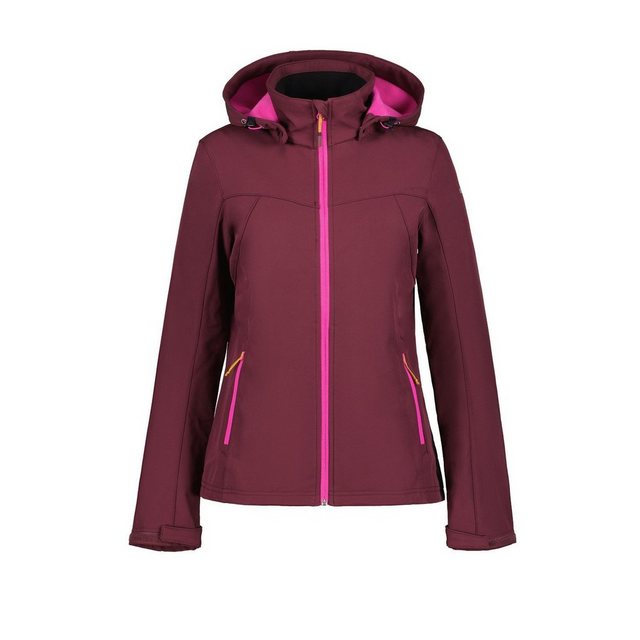 Icepeak Funktionsjacke Icepeak Softshelljacke Brenham für Damen mit Kapuze günstig online kaufen