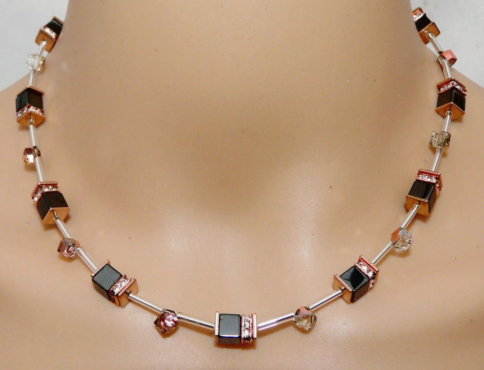 traumschmuck Collier 513b Halskette Collier Würfelkette günstig online kaufen