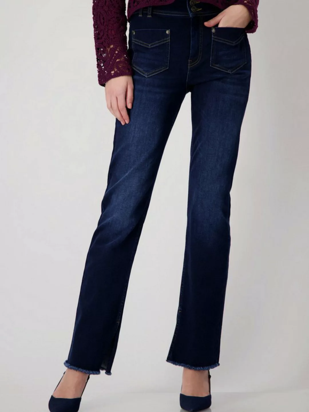 Monari Bootcut-Jeans (1-tlg) Weiteres Detail günstig online kaufen