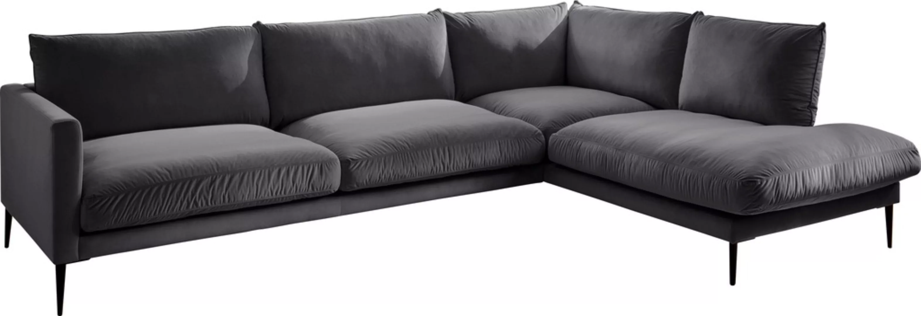 Trends by HG Polsterecke »Svea L-Form«, Ottomane rechts oder links, mit Met günstig online kaufen