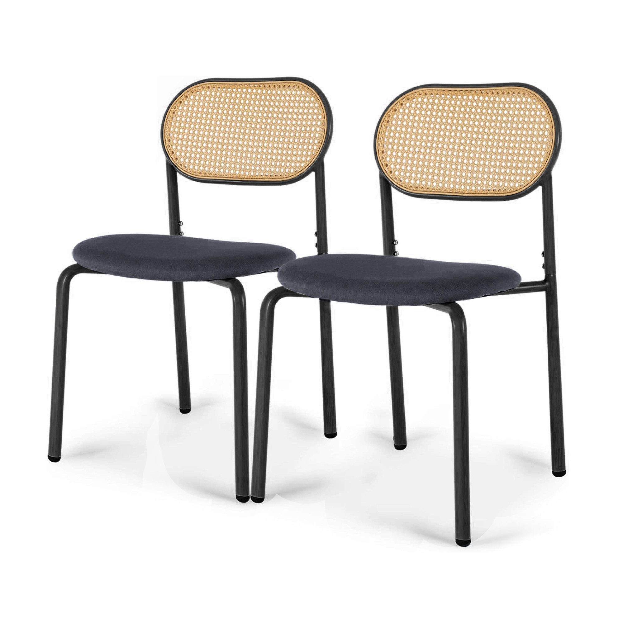 FUROKOY Esszimmerstuhl Rattansessel Wohnzimmerstühle Stuhl mit günstig online kaufen