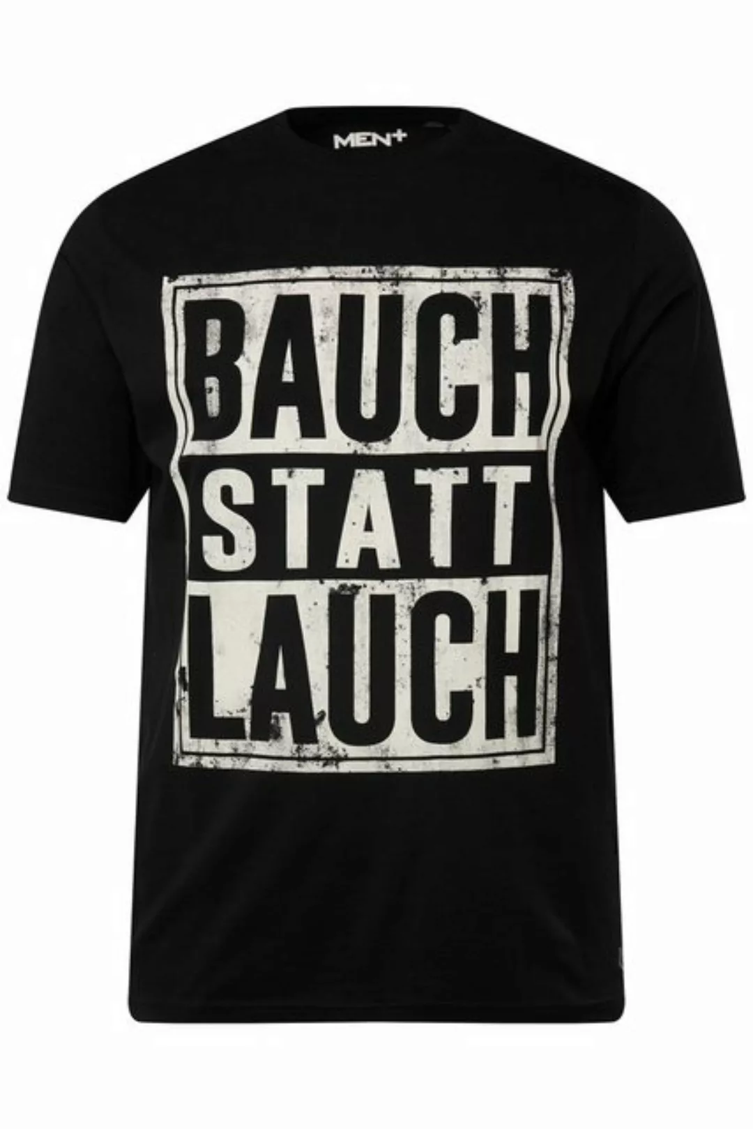 Men Plus T-Shirt Men+ T-Shirt Halbarm Bauch bis 8 XL günstig online kaufen