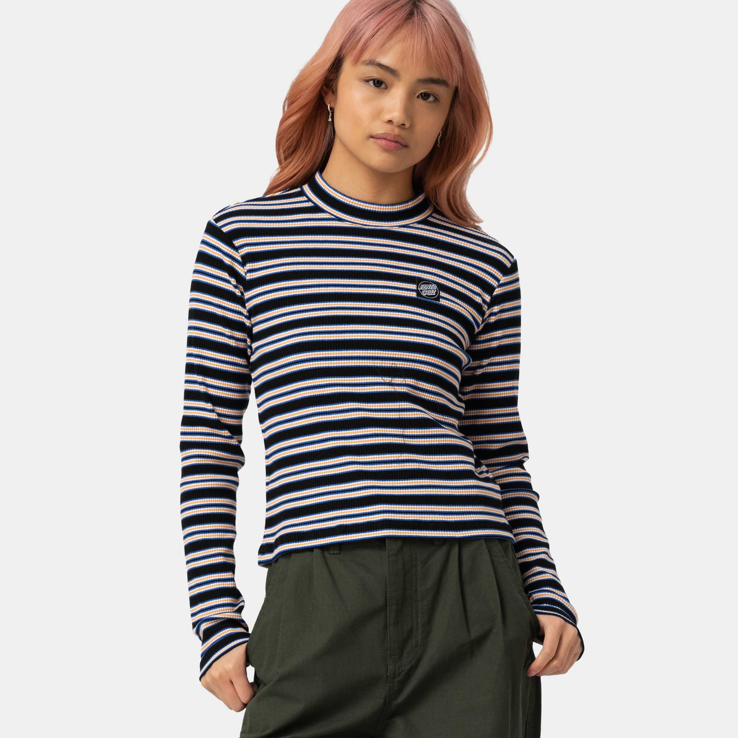 Santa Cruz Langarmshirt "OPUS DOT MOCK NECK LS TOP", (1 tlg.) günstig online kaufen