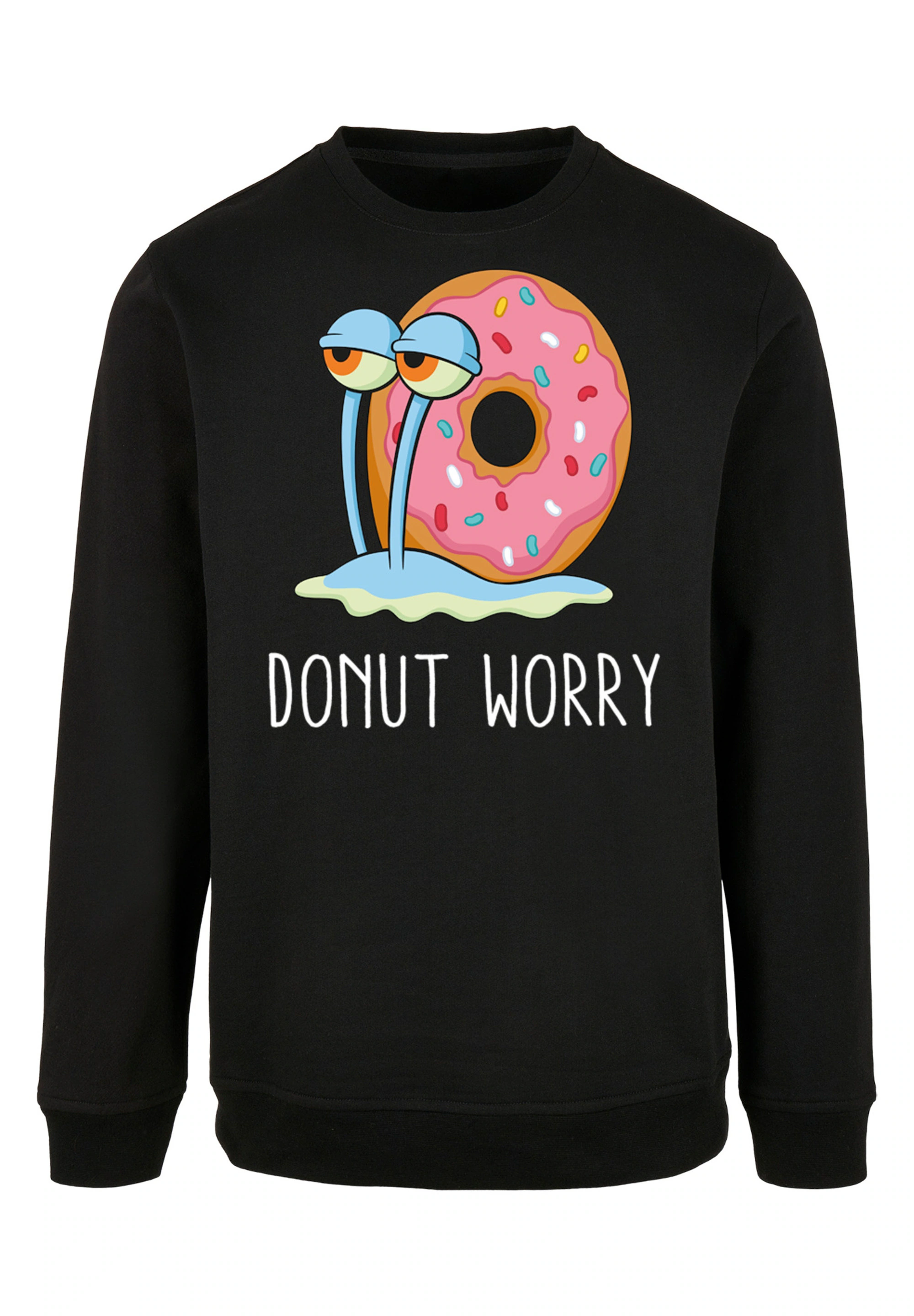 F4NT4STIC Sweatshirt "Spongebob Schwammkopf Donut Worry Garry Schnecke", Pr günstig online kaufen