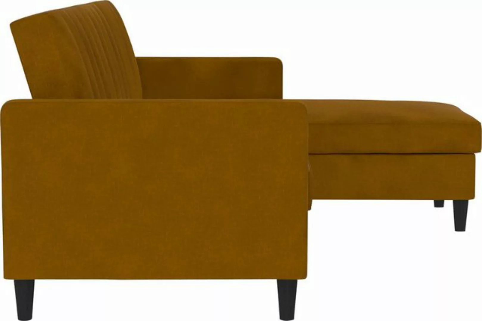 Dorel Home Ecksofa Celine, L-Form, mit Bett-Funktion und Stauraum. Recamier günstig online kaufen