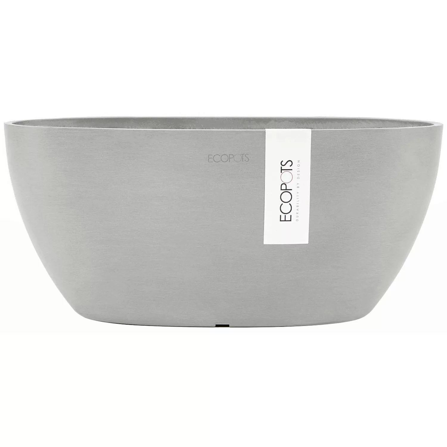 Ecopots Pflanztopf Sofia+WasBeh Grau 30 cm günstig online kaufen