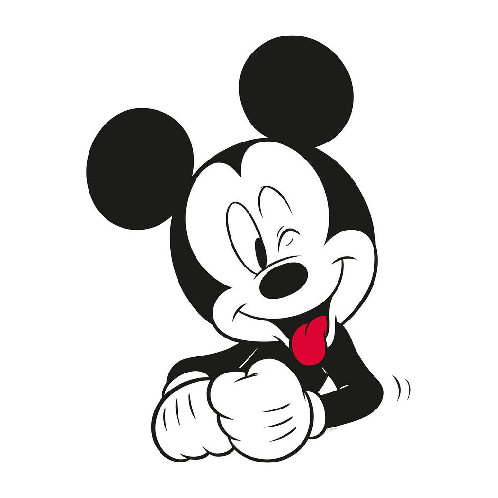 Komar Wandbild Mickey Mouse Funny Disney B/L: ca. 30x40 cm günstig online kaufen