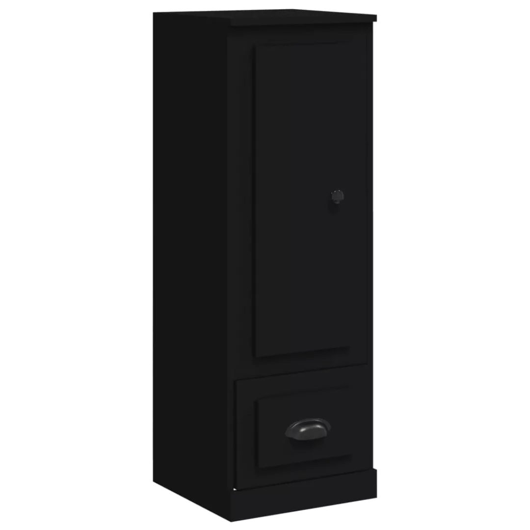 Vidaxl Highboard Schwarz 36x35,5x103,5 Cm Holzwerkstoff günstig online kaufen