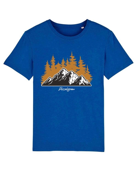 Berglandschaft, Wälder, Aussicht, Natur Tshirt Aus Bio Baumwolle günstig online kaufen