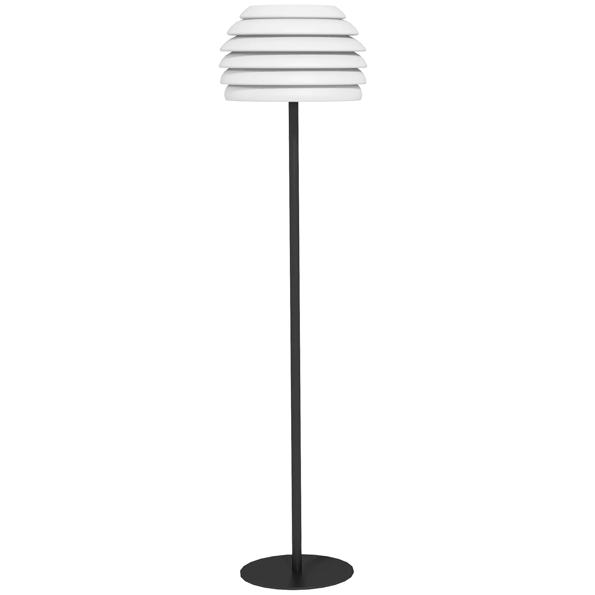 Outsunny Stehlampe Outdoor, tragbare Standleuchte für Indoor & Outdoor, IP4 günstig online kaufen