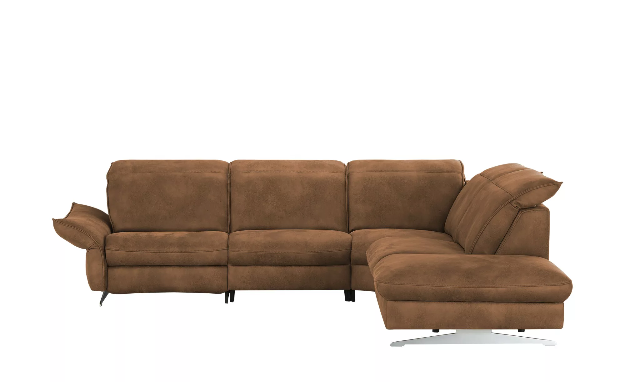 Mein Sofa bold Ecksofa  Michelle - braun - 258 cm - 81 cm - 106 cm - Polste günstig online kaufen