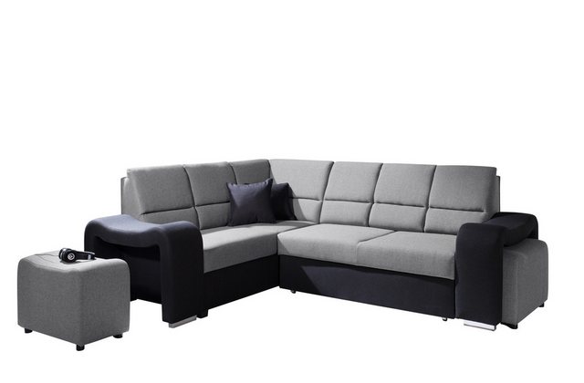 ALTDECOR Ecksofa WAKI, Couch mit Schlaffunktion, Wohnzimmer - Wohnlandschaf günstig online kaufen