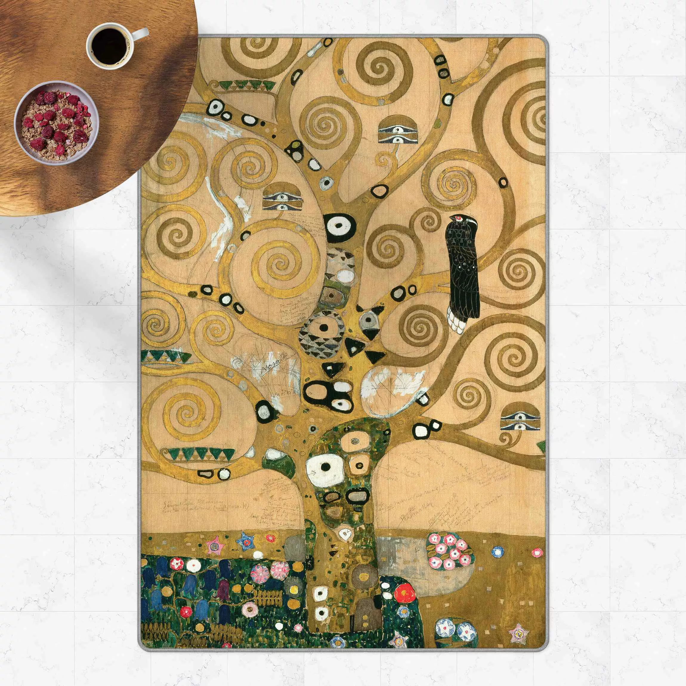 Teppich Gustav Klimt - Der Lebensbaum günstig online kaufen