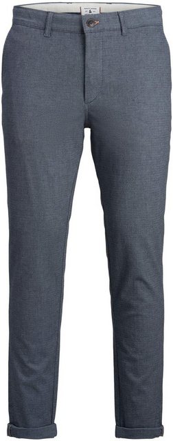 Jack & Jones Herren Chino Hose JPSTMARCO JJFURY - Slim Fit Blau Faded Denim günstig online kaufen