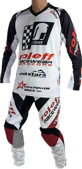 roleff Motorradhose Motocross RO 872 mit Stretcheinlagen und Lederverstärku günstig online kaufen