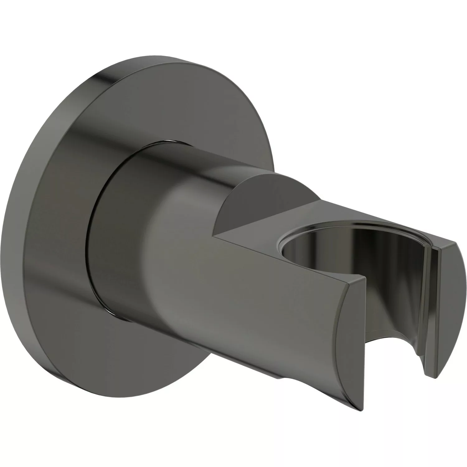 Ideal Standard Brausehalter Idealrain Atelier Grey Rund für Handbrause günstig online kaufen