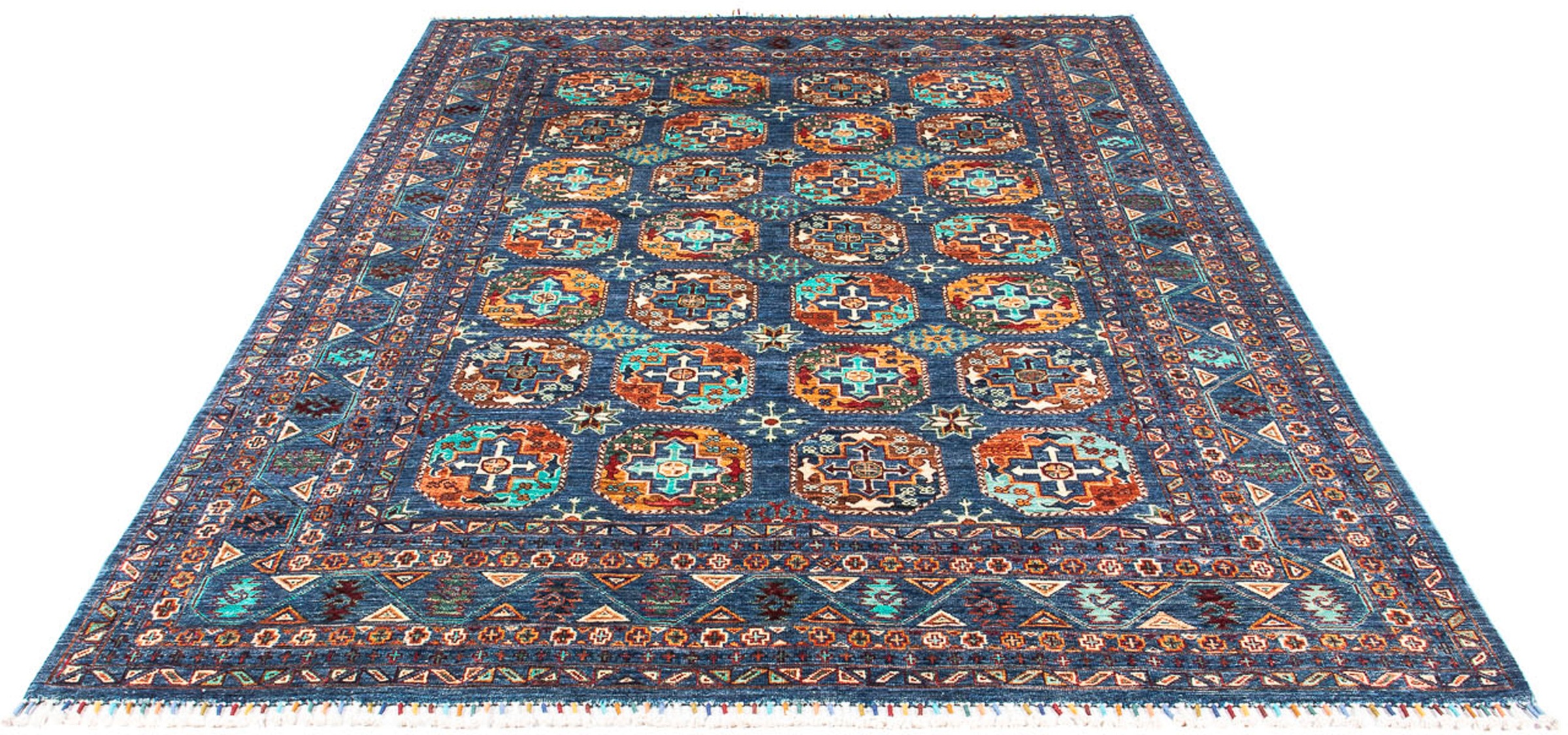 morgenland Orientteppich »Ziegler - Ariana - 258 x 175 cm - dunkelblau«, re günstig online kaufen