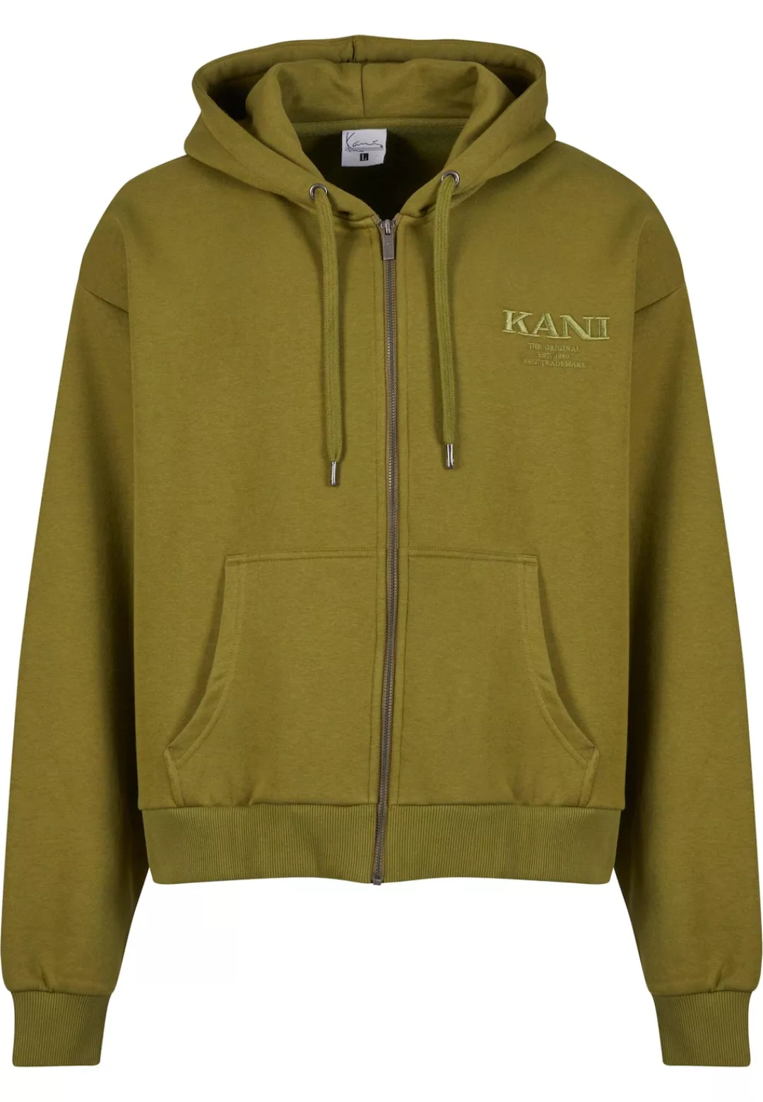 Karl Kani Sweatjacke "Karl Kani Karl Kani Retro Rhinestone Boxy Full Zip Ho günstig online kaufen