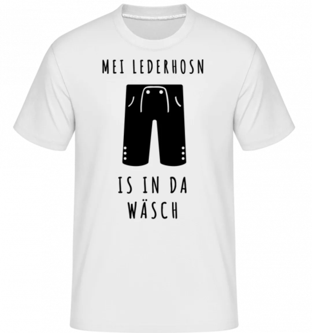 Lederhosn Is In Da Wäsch · Shirtinator Männer T-Shirt günstig online kaufen