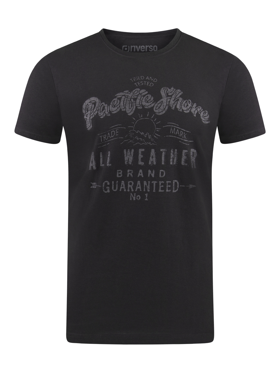 riverso Tshirt Herren Baumwolle Regular Fit RIVLeon günstig online kaufen