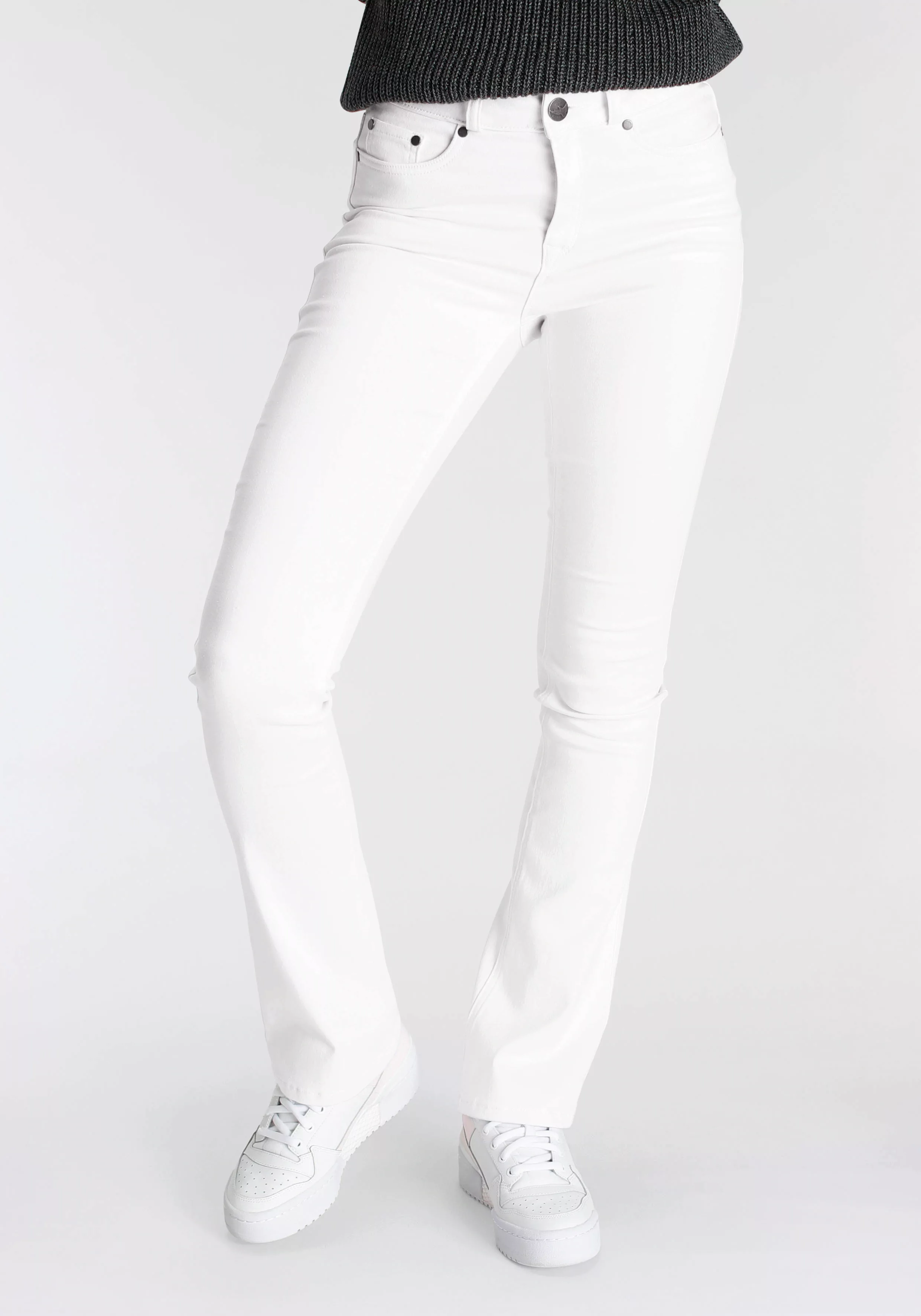 Arizona Bootcut-Jeans "Ultra Soft", High Waist günstig online kaufen