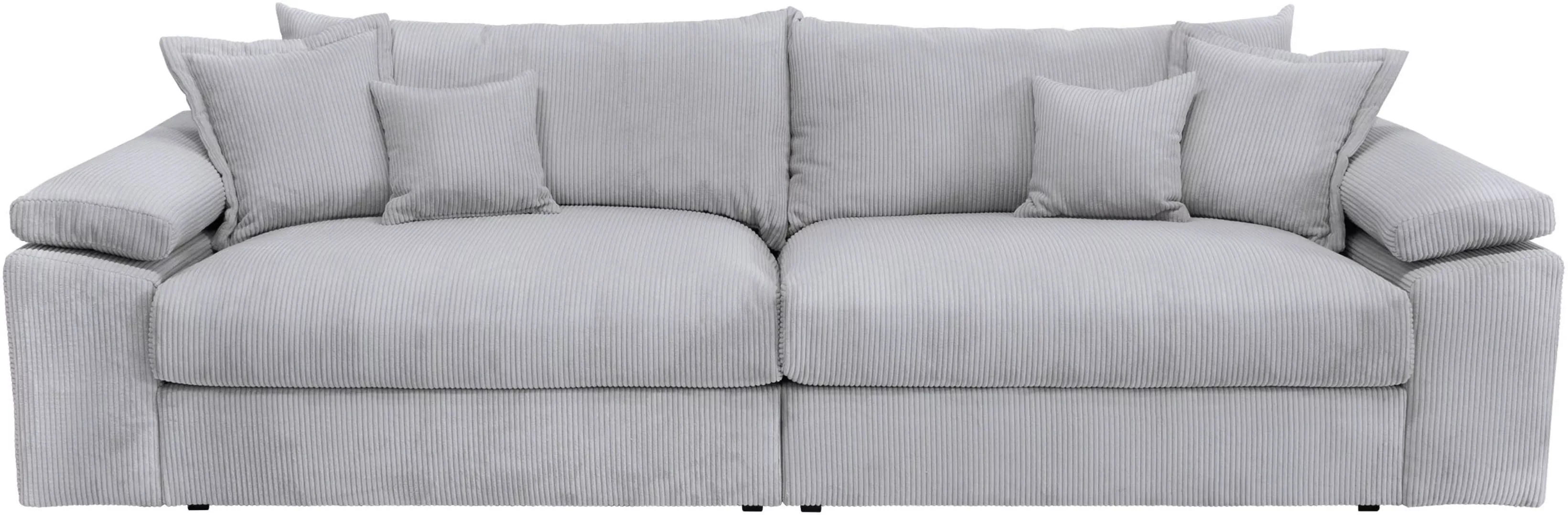 Home affaire Big-Sofa "Soft&Cosy XXL - Breite 303 cm", Mega-Sofa, in Cord, günstig online kaufen