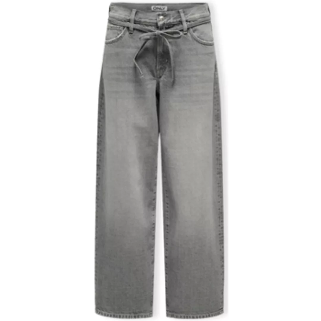 Only  Straight Leg Jeans Gianna Jeans - Medium Grey Denim günstig online kaufen