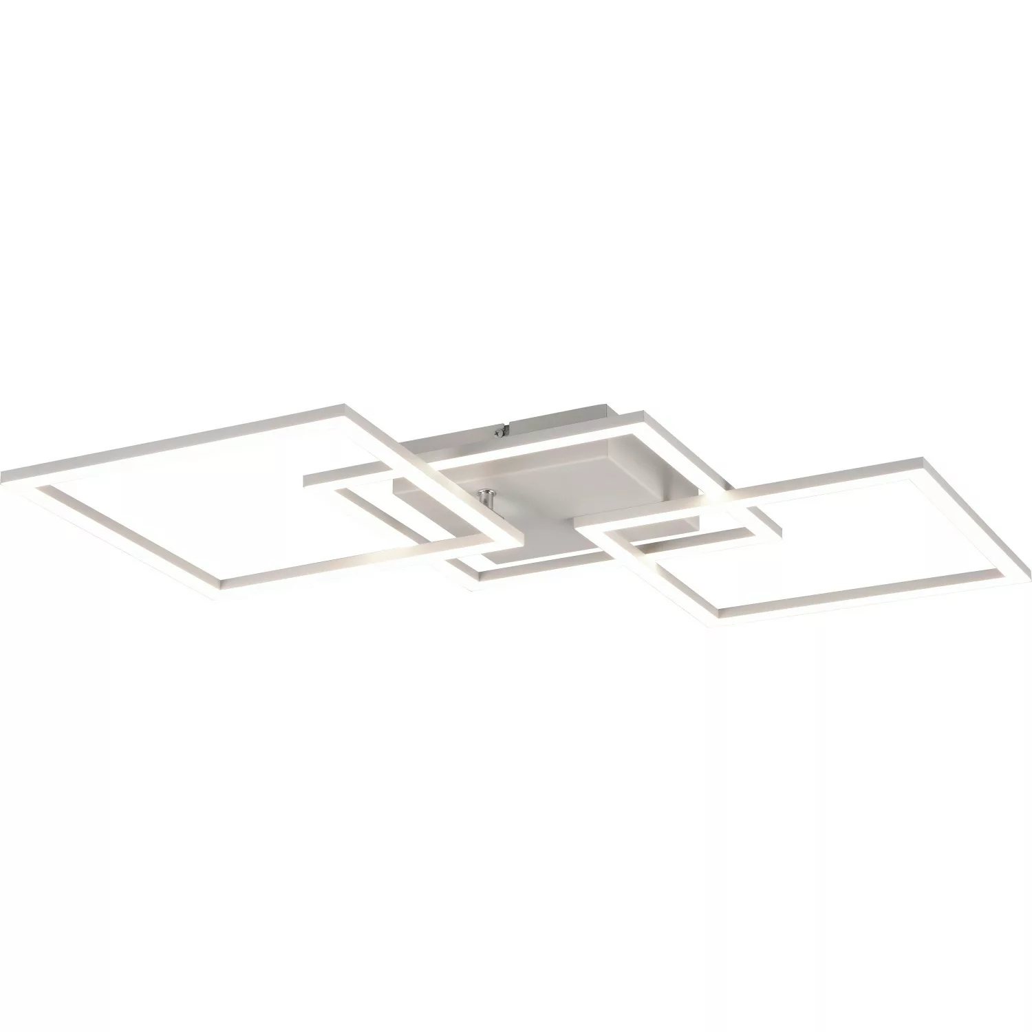 Reality LED Deckenleuchte Trail Weiß matt 7 x 52,6 x 52,6 cm günstig online kaufen