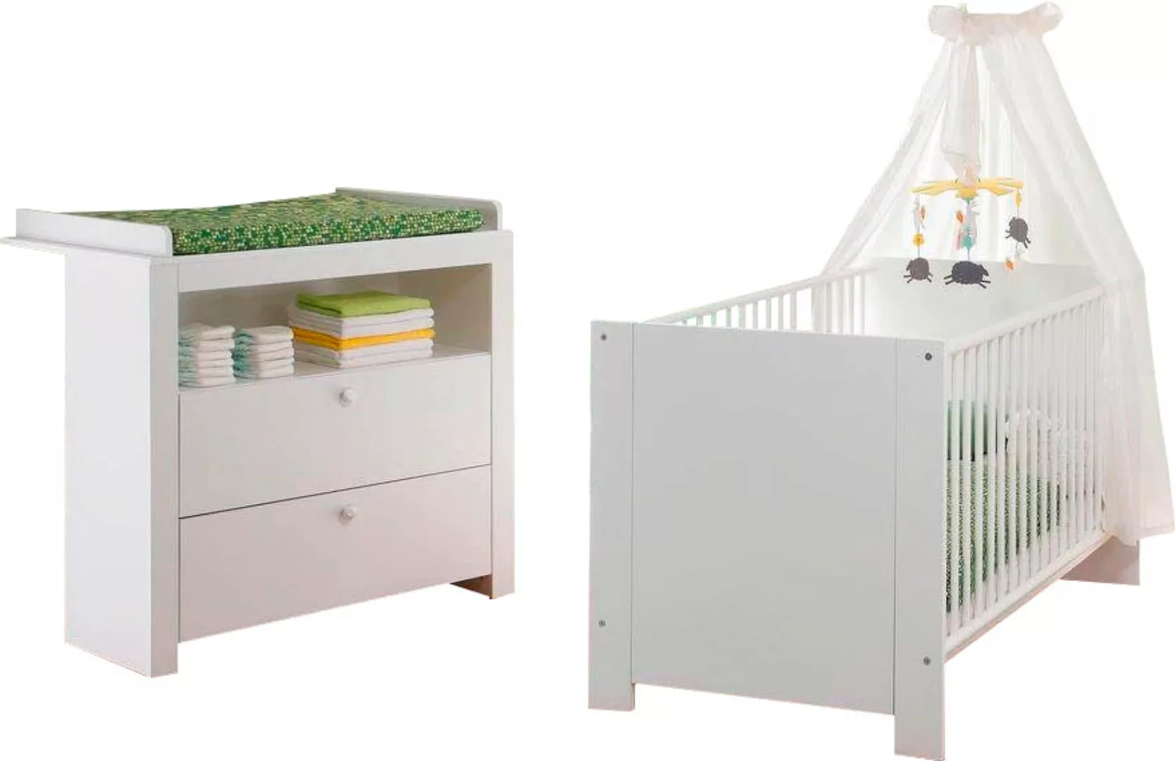 trendteam Babymöbel-Set "Olivia, Deal für begrenzte Zeit", (Spar-Set, 2 St. günstig online kaufen