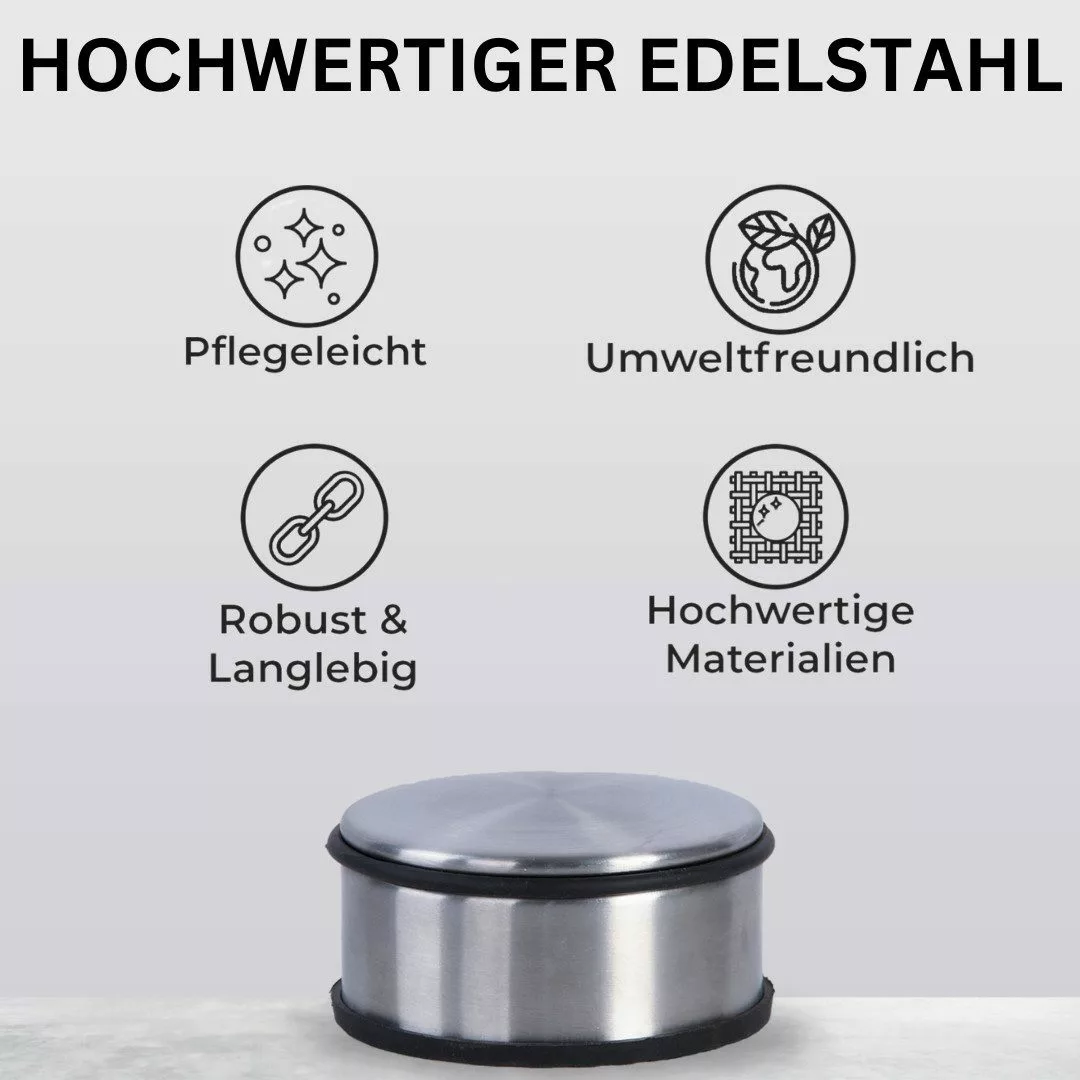 Topanbieter999 Türstopper (2er Set), Edelstahl günstig online kaufen