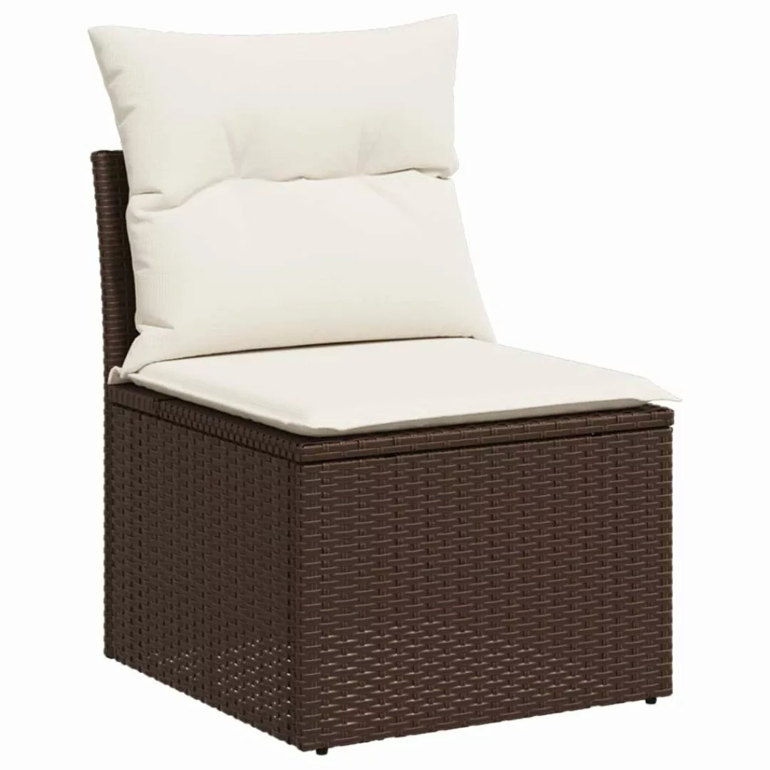 vidaXL Gartenlounge-Set 6-tlg. Garten-Sofagarnitur mit Kissen günstig online kaufen