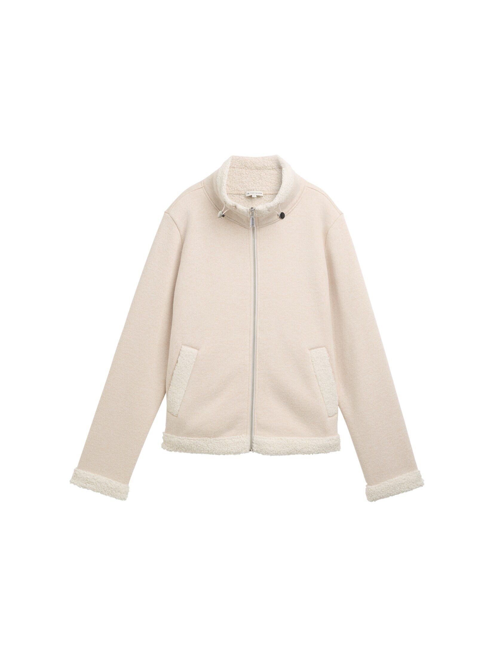TOM TAILOR Sweatjacke Teddy Sweatjacke Teddy günstig online kaufen