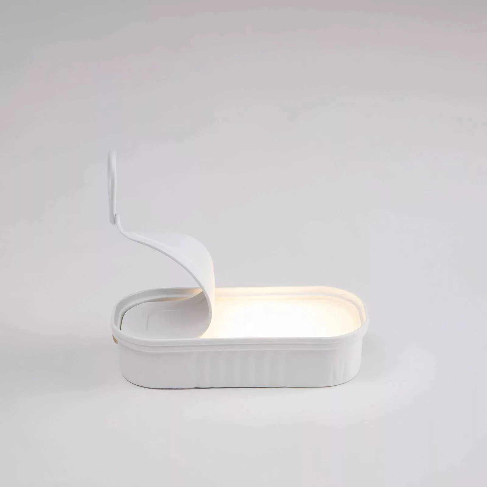 Schnurlosleuchte Daily Glow - Sardine LED plastikmaterial weiß / Kunstharz günstig online kaufen