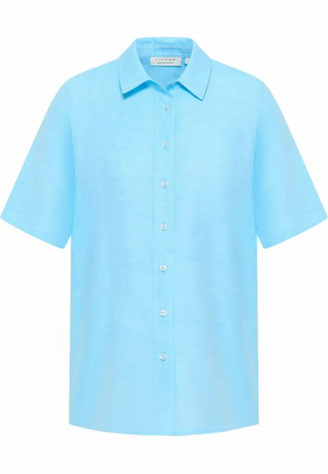 Eterna Kurzarmbluse Linen Shirt Bluse Leinen Kurzarm günstig online kaufen