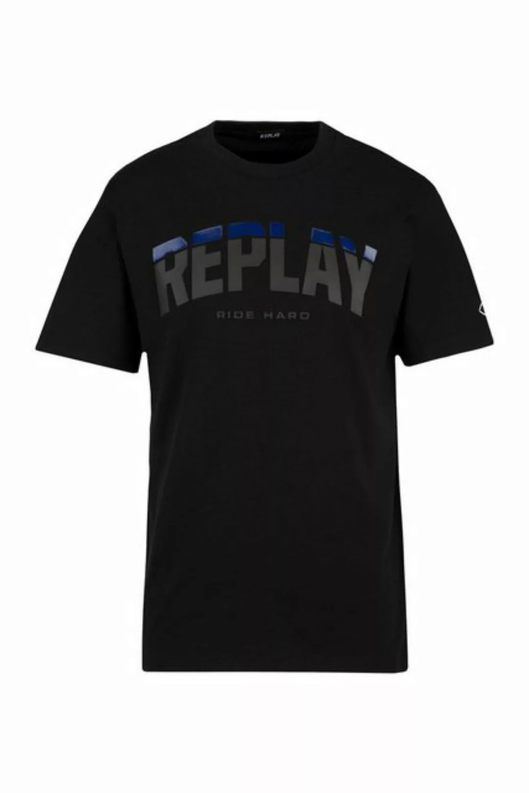 Replay T-Shirt Piece Dyed Heavy Cotton Jersey günstig online kaufen