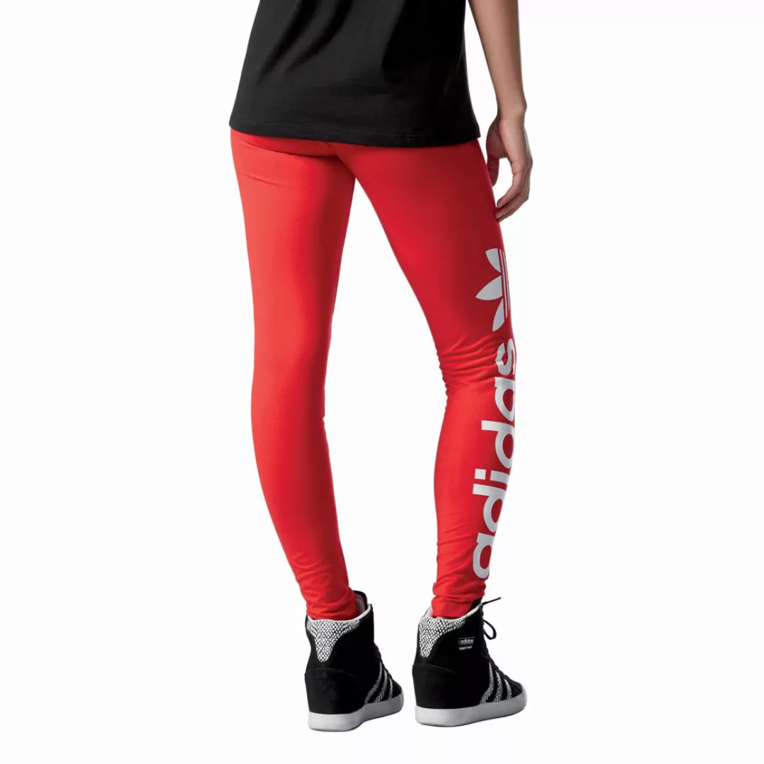 adidas Originals Linear Damen-Leggings Vivid Red günstig online kaufen