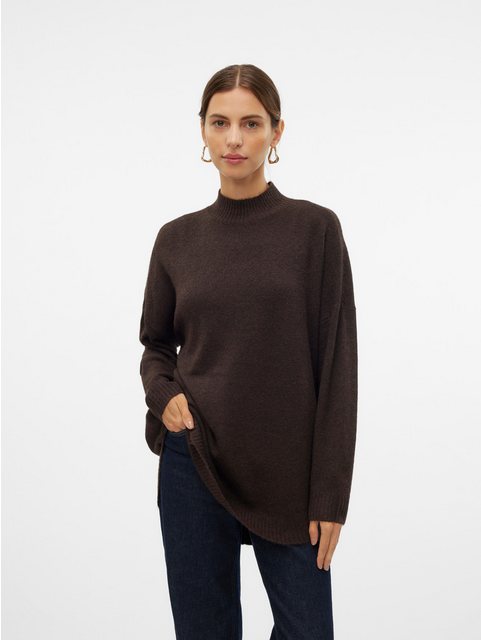 Vero Moda Strickpullover "VMPLAZA LS HIGHNECK LONG PULLOVER GA BOO" günstig online kaufen