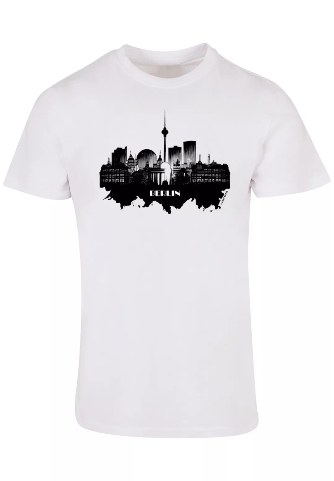 F4NT4STIC T-Shirt Cities Collection - Berlin skyline Print günstig online kaufen