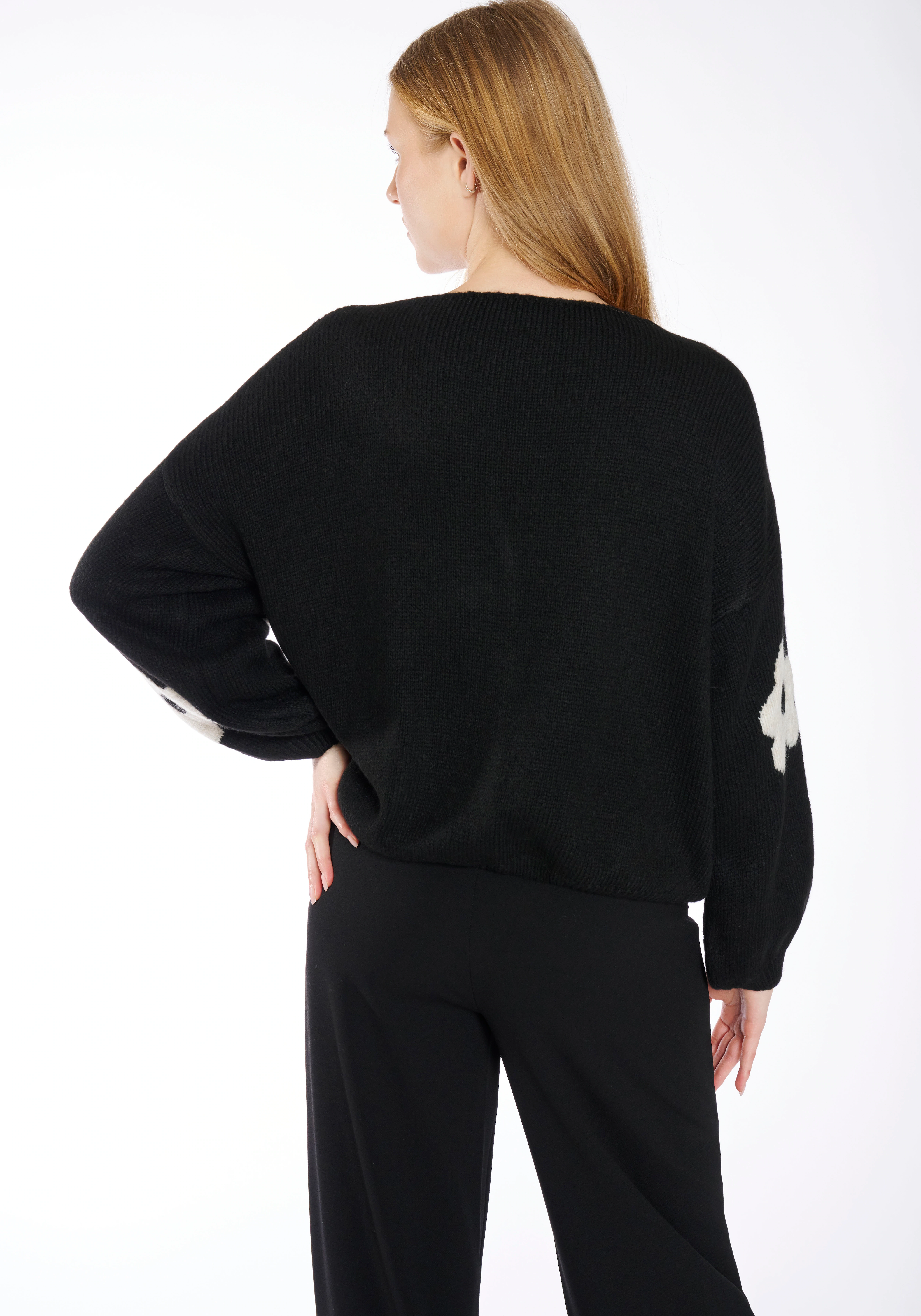 HaILY’S Strickjacke "LS A CD Fl44ower" günstig online kaufen