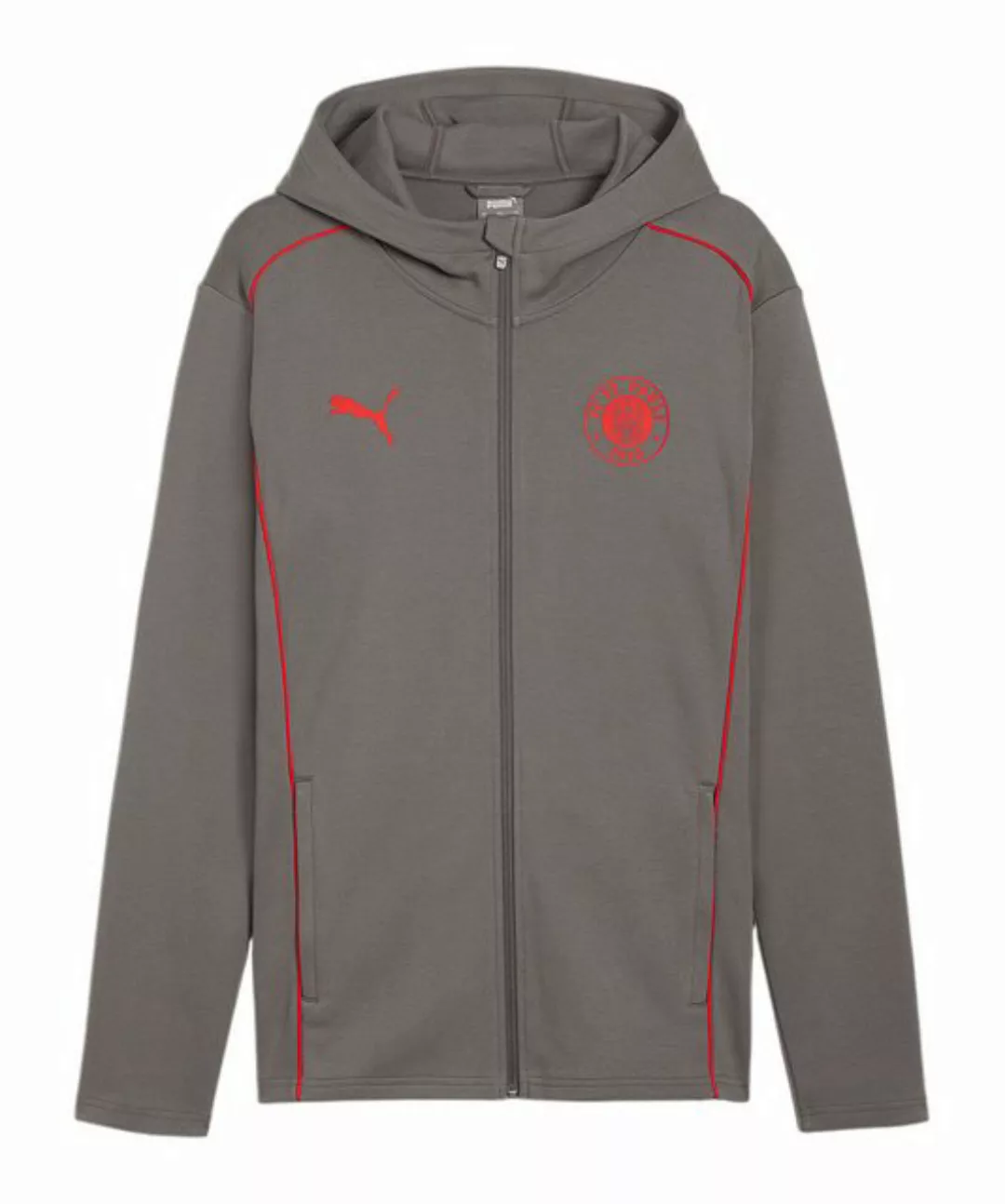 PUMA Sweatjacke FC St. Pauli Casual Kapuzenjacke günstig online kaufen