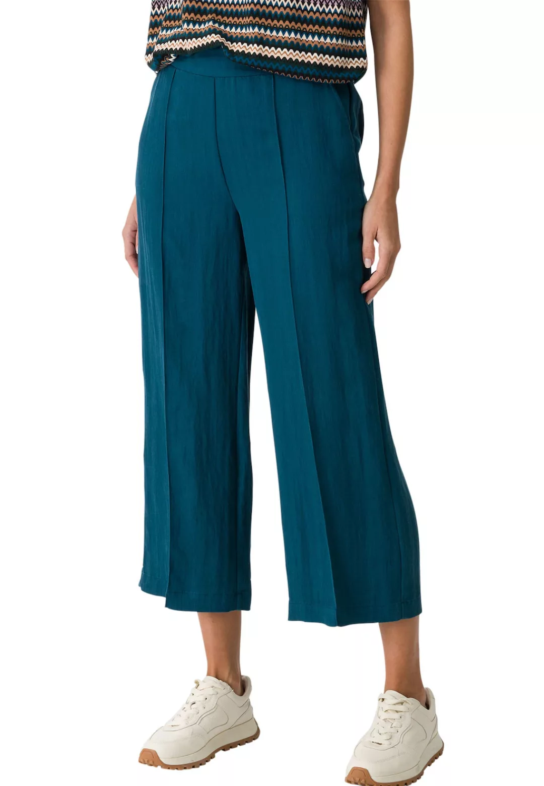 Zero Stoffhose zero Hose, BlackGreen günstig online kaufen